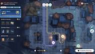 Optimal route to reach Logistic score 45 for Low- Level Lanes (Image via HoYoverse)